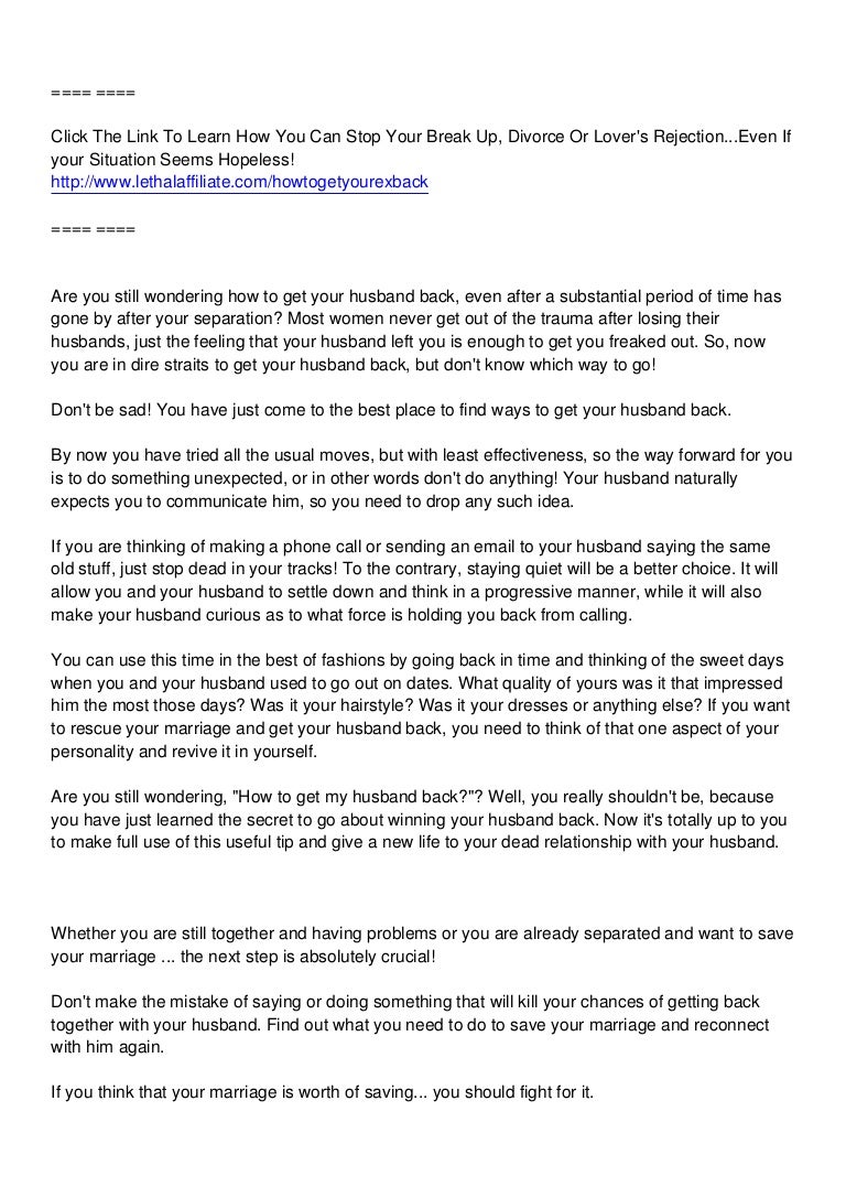 How to save my husband from my mother-in-law How to save my husband from my mother-in-law